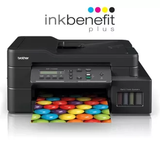 BROTHER multifunkcia atramentová DCP-T720DW - A4 128MB 1200x6000 17ppm 150/20 USB 2.0. WIFI - DUPLEX - INKTANK BROTHER multifunkcia atramentová DCP-T720DW - A4 128MB 1200x6000 17ppm 150/20 USB 2.0. WIFI - DUPLEX - INKTANK