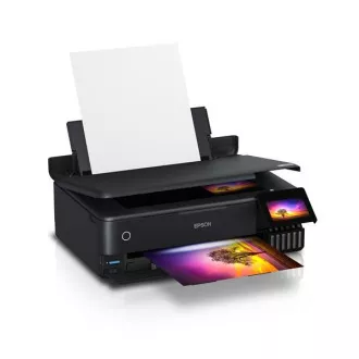 EPSON tlačiareň ink EcoTank L8180, 3v1, A3, 28ppm, USB, LCD panel, Foto tlačiareň, 6ink, Záruka 5 rokov po registrácii zdarm