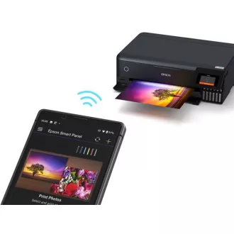 EPSON tlačiareň ink EcoTank L8180, 3v1, A3, 28ppm, USB, LCD panel, Foto tlačiareň, 6ink, Záruka 5 rokov po registrácii zdarm