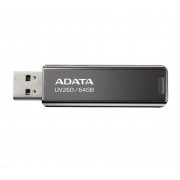 ADATA Flash Disk 16GB UV260, USB 2.0, Kovový, čierna