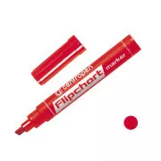 Značkovač Centropen 8560 na Flipchart červený klinový hrot 1-4,6mm