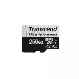 TRANSCEND MicroSDXC karta 256GB 340S, UHS-I U3 A2 Ultra Performácia 160/125 MB/s