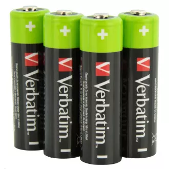 VERBATIM Nabíjacia batéria AA Premium 4-Pack 2600 mAh