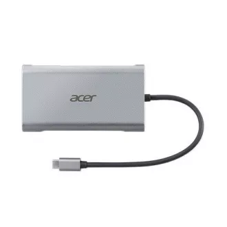 ACER 12v1 Type C dongle: 2 x USB3.2, 2 x USB2.0, 1 x SD/TF, 2 x HDMI, 1 x PD, 1 x DP, 1 x RJ45, 1 x 3.5 Audio ACER 12v1 Type C dongle: 2 x USB3.2, 2 x USB2.0, 1 x SD/TF, 2 x HDMI, 1 x PD, 1 x DP, 1 x RJ45, 1 x 3.5 Audio