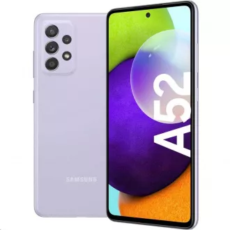 Samsung Galaxy A52 (A525), 128 GB, LTE, fialová