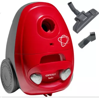 Concept VP8350 Vreckový vysávač Bello červený 700 W