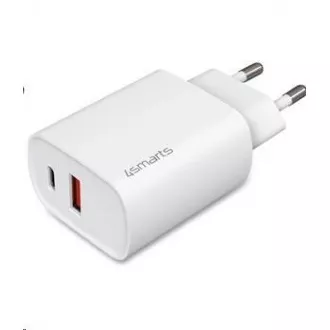 4smarts rýchlonabíjačka do siete VoltPlug Adaptive 25W, biela 4smarts rýchlonabíjačka do siete VoltPlug Adaptive 25W, biela