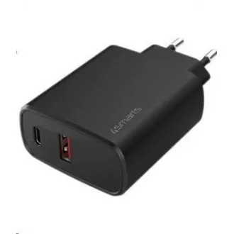 4smarts rýchlonabíjačka do siete VoltPlug Adaptive 25W, čierna 4smarts rýchlonabíjačka do siete VoltPlug Adaptive 25W, čierna