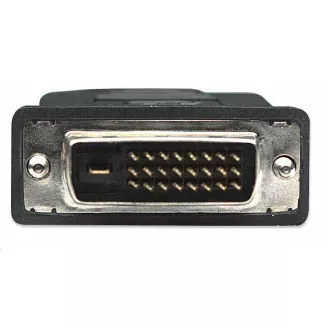 Manhattan kábel HDMI na DVI-D, Dual Link, 1m, čierna