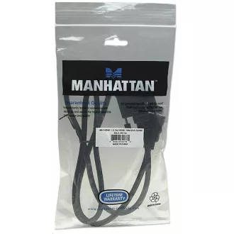 Manhattan kábel HDMI na DVI-D, Dual Link, 1m, čierna