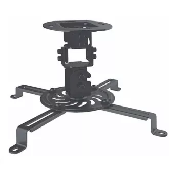 Manhattan univerzálny držiak projektora, Universal Projector Ceiling Mount, na strop, čierna Manhattan univerzálny držiak projektora, Universal Projector Ceiling Mount, na strop, čierna