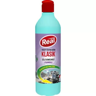 Čistiaci krém Real klasik levanduľa 600g