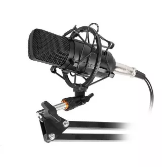 TRACER mikrofón Studio PRO, 3.5 jack, 2.5 m kábel, čierna TRACER mikrofón Studio PRO, 3.5 jack, 2.5 m kábel, čierna