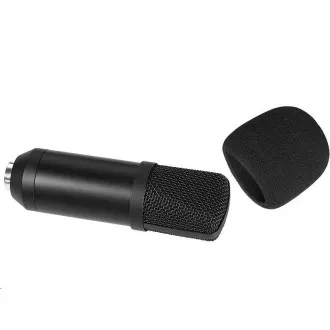 TRACER mikrofón Studio PRO, 3.5 jack, 2.5 m kábel, čierna TRACER mikrofón Studio PRO, 3.5 jack, 2.5 m kábel, čierna