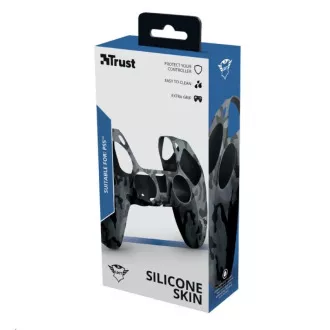 TRUST Obal na ovládač GXT 748 Controller Silicone Sleeve PS5, black camo TRUST Obal na ovládač GXT 748 Controller Silicone Sleeve PS5, black camo