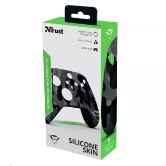 TRUST Obal na ovládač GXT 749K Controller Silicon Skins for Xbox, čierna camo