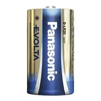 PANASONIC Alkalické batérie EVOLTA Platinum LR20EGE/2BP D 1, 5V (Blister 2ks)