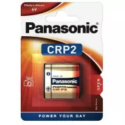 PANASONIC Lítiové - FOTO batéria CR-P2L/1BP 6V (blister - 1ks)