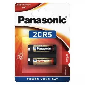 PANASONIC Lítiové - FOTO batéria 2CR-5L/1BP 6V (blister - 1ks) PANASONIC Lítiové - FOTO batéria 2CR-5L/1BP 6V (blister - 1ks)