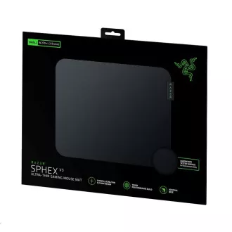 RAZER podložka pod myš SPHEX V3 - small, ultra-thin gaming mouse mat RAZER podložka pod myš SPHEX V3 - small, ultra-thin gaming mouse mat