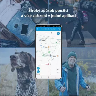 LAMAX GPS Locator + obojok