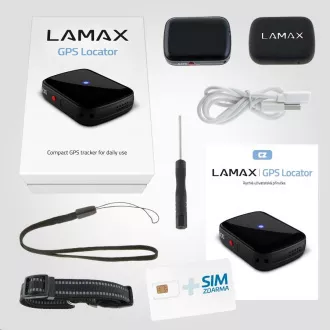 LAMAX GPS Locator + obojok