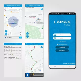 LAMAX GPS Locator + obojok