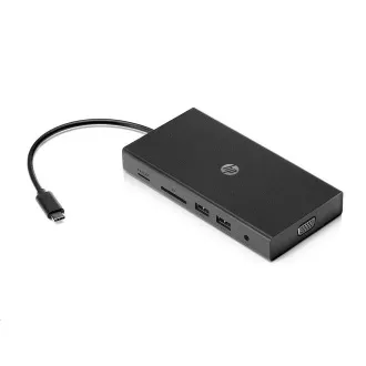 HP dock - Travel USB-C Multi Port Hub (bez adaptéra)