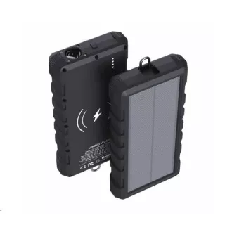 Viking solárna outdoorová powerbanka W24W 24000 mAh, bezdrôtové nabíjanie
