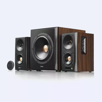 EDIFIER reproduktory S360DB, 155W, hnedá