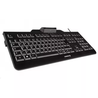 CHERRY klávesnica s čítačkou kariet KC 1000 SC/ USB/ ISO 7816 podporované karty/ čierna/ CZ layout CHERRY klávesnica s čítačkou kariet KC 1000 SC/ USB/ ISO 7816 podporované karty/ čierna/ CZ layout