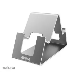 AKASA stojan Aries Pico, hliníkový stojan pre mobil a tablet, šedá