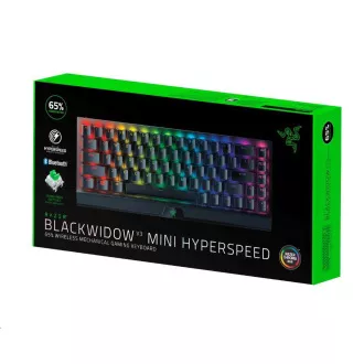 RAZER klávesnica BlackWidow V3 Mini HyperSpeed (Green Switch), US Layout