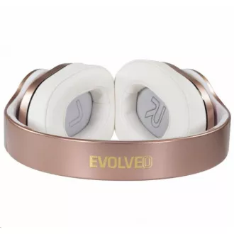 EVOLVEO bezdrôtové slúchadlá SupremeSound 8EQ, Bluetooth, reproduktor a ekvalizér 2v1, ružová