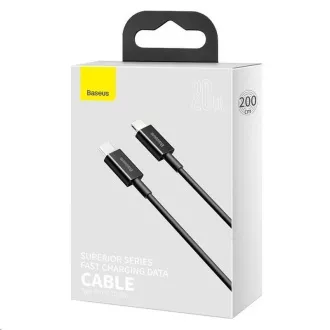 Baseus Superior Series rýchlonabíjací kábel USB/Lightning 2.4A 2m biela