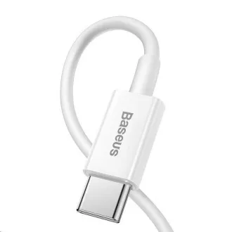 Baseus Superior Series rýchlonabíjací kábel Type-C/Lightning 20W 1m biela