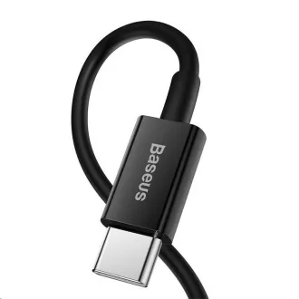 Baseus Superior Series rýchlonabíjací kábel Type-C/Lightning 20W 2m čierna