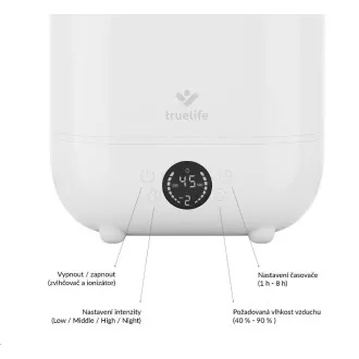 TrueLife AIR Humidifier H5 Touch - zvlhčovač vzduchu