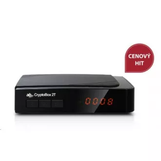 AB-COM SET TOP BOX CryptoBox 2T HD terestriálny/káblový prijímač