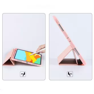 COTEetCI silikónový kryt so slotom na Apple Pencil pre Apple iPad Air 4 10.9 2020, ružová