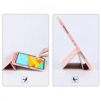 COTEetCI silikónový kryt so slotom na Apple Pencil pre Apple iPad Pro 11 2018 / 2020, ružová