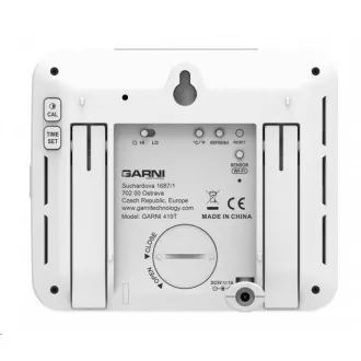 GARNI 419T - teplomer s vlhkomerom