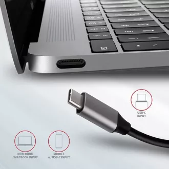 AXAGON HMC-6M2, USB 3.2 Gen 1 húb, porty 2x USB-A, HDMI, RJ-45 GLAN, SATA M.2 slot, PD 100W, kábel USB-C 18cm AXAGON HMC-6M2, USB 3.2 Gen 1 húb, porty 2x USB-A, HDMI, RJ-45 GLAN, SATA M.2 slot, PD 100W, kábel USB-C 18cm