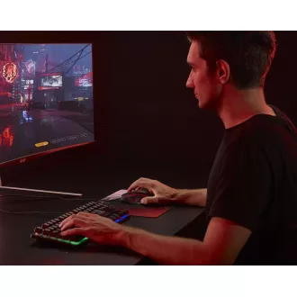 ACER Nitro GAMING MOUSE - 4200dpi, 8 tlačidiel, 20g závažia, životnosť 5 mil. kliknutí, Avago 3050 ACER Nitro GAMING MOUSE - 4200dpi, 8 tlačidiel, 20g závažia, životnosť 5 mil. kliknutí, Avago 3050