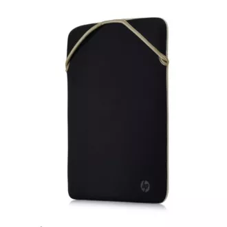 HP Protective Reversible 14 Black/Gold Laptop Sleeve - púzdro