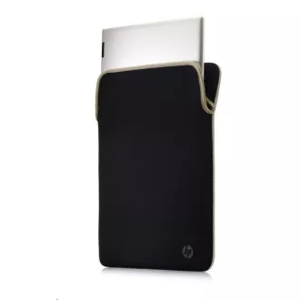 HP Protective Reversible 14 Black/Gold Laptop Sleeve - púzdro