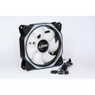 1stCOOL Fan KIT AURA EVO 4 ARGB, 3x HEXA2 ventilátor + ARGB radič + diaľkový ovládač 1stCOOL Fan KIT AURA EVO 4 ARGB, 3x HEXA2 ventilátor + ARGB radič + diaľkový ovládač