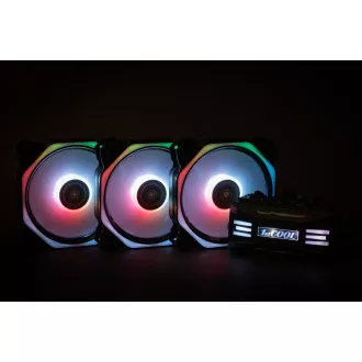 1stCOOL Fan KIT AURA EVO 4 ARGB, 3x HEXA2 ventilátor + ARGB radič + diaľkový ovládač 1stCOOL Fan KIT AURA EVO 4 ARGB, 3x HEXA2 ventilátor + ARGB radič + diaľkový ovládač