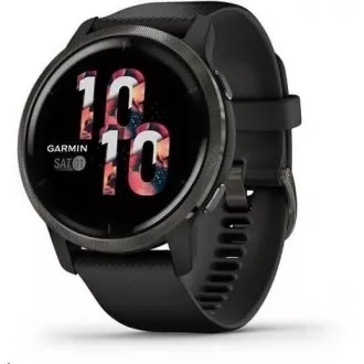 Garmin GPS športové hodinky Venu2 Slate/Black Band Garmin GPS športové hodinky Venu2 Slate/Black Band