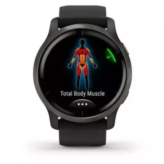 Garmin GPS športové hodinky Venu2 Slate/Black Band Garmin GPS športové hodinky Venu2 Slate/Black Band